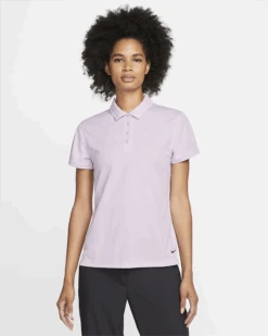 Nike Golf Ladies Dri-FIT Victory Polo Shirt Purple  