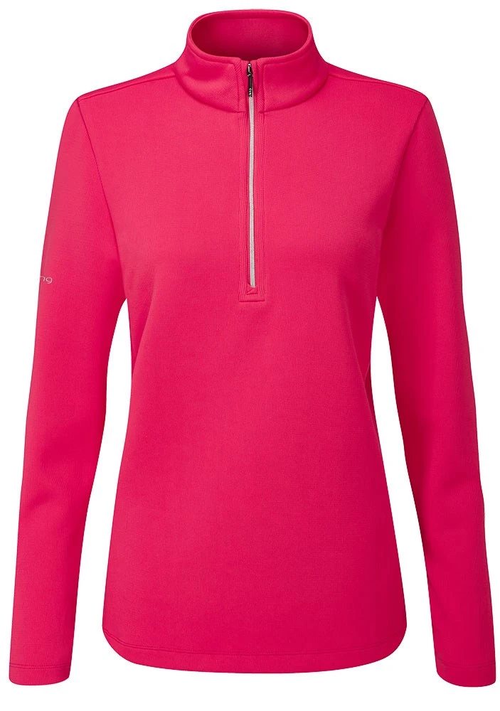 Ping Ladies Lyla Long Sleeve Pullover Top Rosebud 1 Ping Ladies Lyla Long Sleeve Pullover Top Rosebud