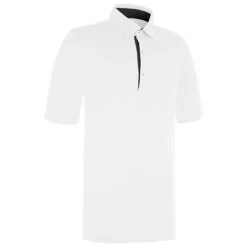 Proquip Pro-Tech Peached Moisture Wicking Polo Shirt White  