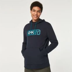 Oakley Locked In B1B Po Hoodie Fathom   -Golf Sales Store 41765 7
