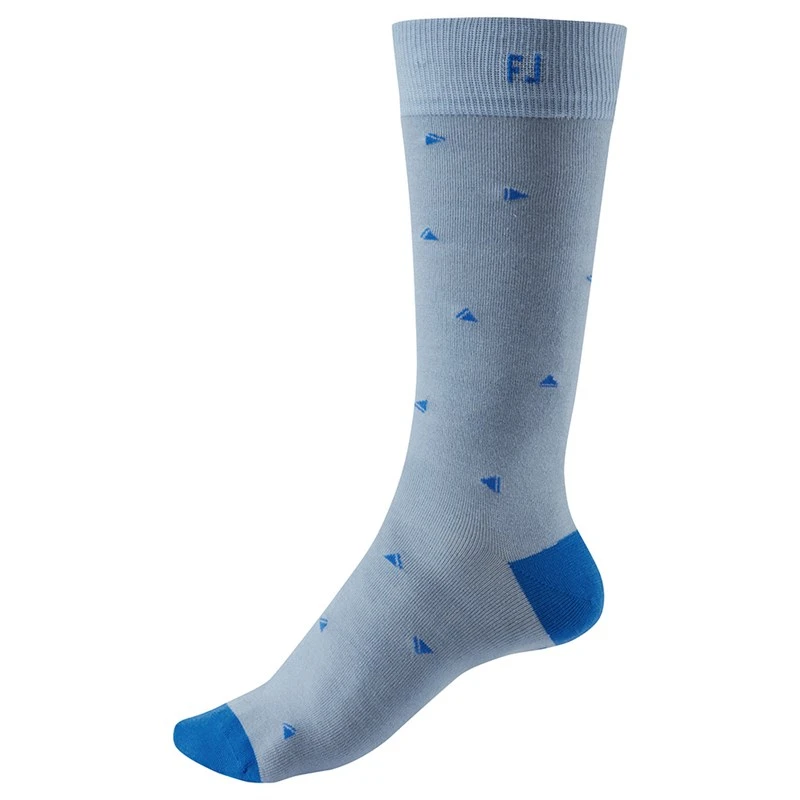 FootJoy ProDry Lightweight Fashion Crew Socks Dove Grey/Royal 1 FootJoy ProDry Lightweight Fashion Crew Socks Dove Grey/Royal