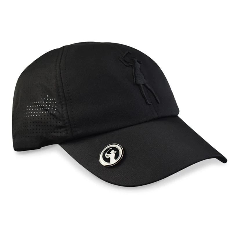 Surprize Shop Lady Golfer Magnetic Soft Fabric Golf Cap Black 1 Surprize Shop Lady Golfer Magnetic Soft Fabric Golf Cap Black