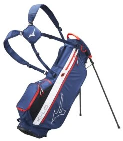 Mizuno K1-Lo LightWeight Stand Bag 2022 Navy/Red