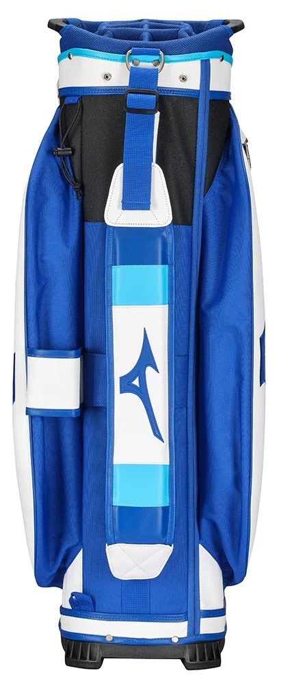 Mizuno Tour Cart Bag 2022 White/Blue 2 Mizuno Tour Cart Bag 2022 White/Blue - Image 2