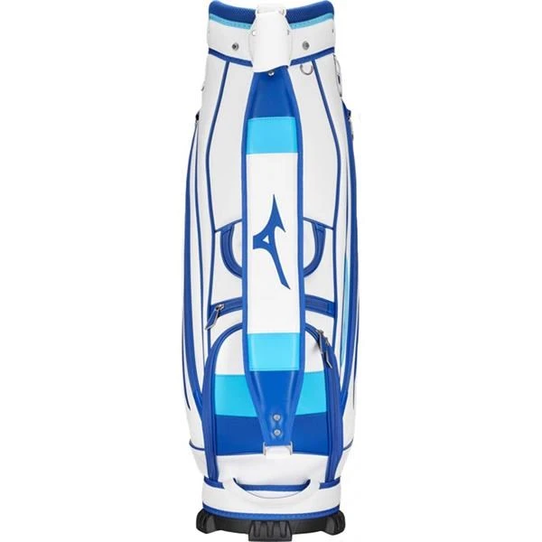 Mizuno Tour Staff Mid Bag 2022 White/Blue 2 Mizuno Tour Staff Mid Bag 2022 White/Blue - Image 2