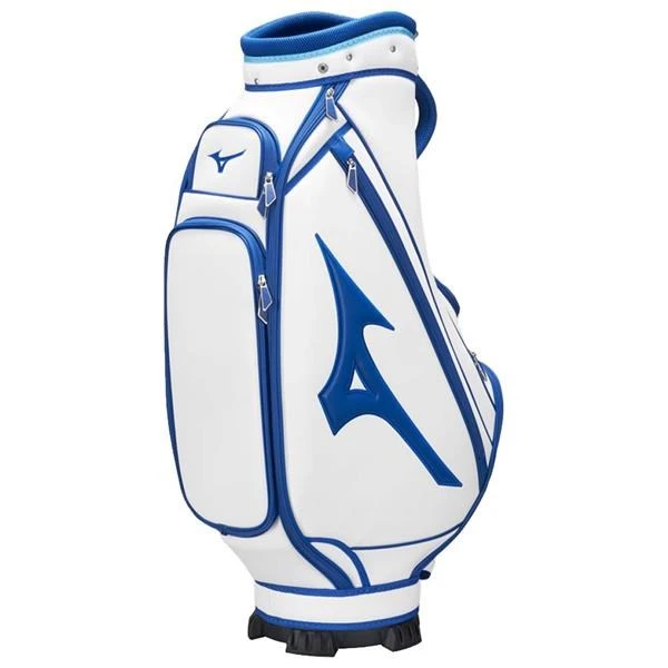 Mizuno Tour Staff Mid Bag 2022 White/Blue 1 Mizuno Tour Staff Mid Bag 2022 White/Blue