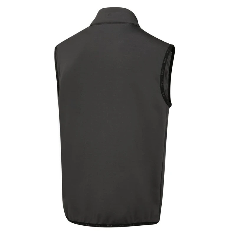 Ping Arlo Mens Vest Black/Asphalt 2 Ping Arlo Mens Vest Black/Asphalt - Image 2