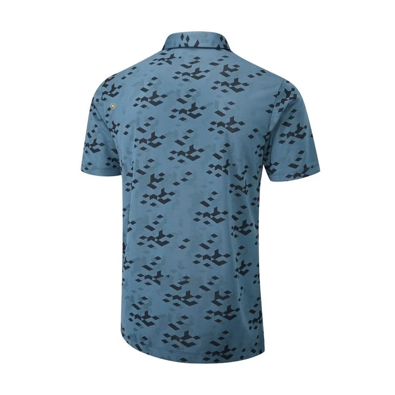 Ping Rae Mens Polo Shirt Stormcloud 2 Ping Rae Mens Polo Shirt Stormcloud - Image 2