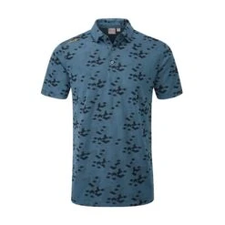 Ping Rae Mens Polo Shirt Stormcloud