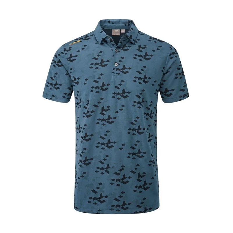 Ping Rae Mens Polo Shirt Stormcloud 1 Ping Rae Mens Polo Shirt Stormcloud