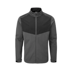 Ping Technique Mens Rain Jacket Asphalt/Black Â