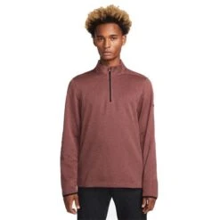 Nike Golf Therma-FIT Victory Mens Sweater Ember/Black  