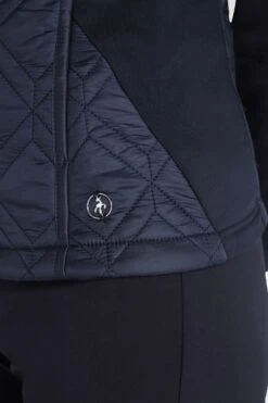 Green Lamb Gerry Quilted Ladies Jacket With Stretch Side Navy 6 Green Lamb Gerry Quilted Ladies Jacket With Stretch Side Navy -Golf Sales Store 42275 2