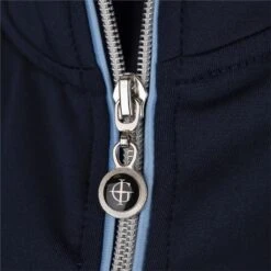 Island Green Ladies Animal Print Panel Top Layer Navy Blue   -Golf Sales Store 42299 2