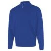 Island Green Windproof Lined Knitted Jumper Royal Blue  