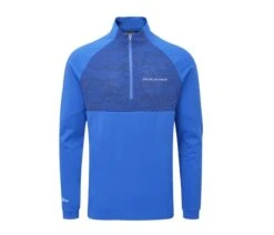 Oscar Jacobson Lexinton Mens Sweater Electric Blue