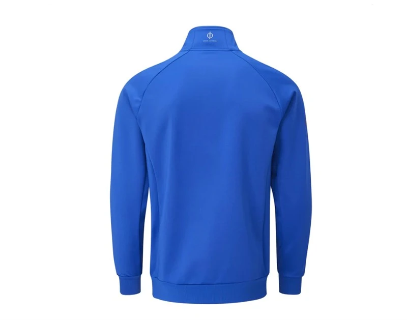 Oscar Jacobson Trent Tour Mens Sweater Electric Blue 2 Oscar Jacobson Trent Tour Mens Sweater Electric Blue - Image 2