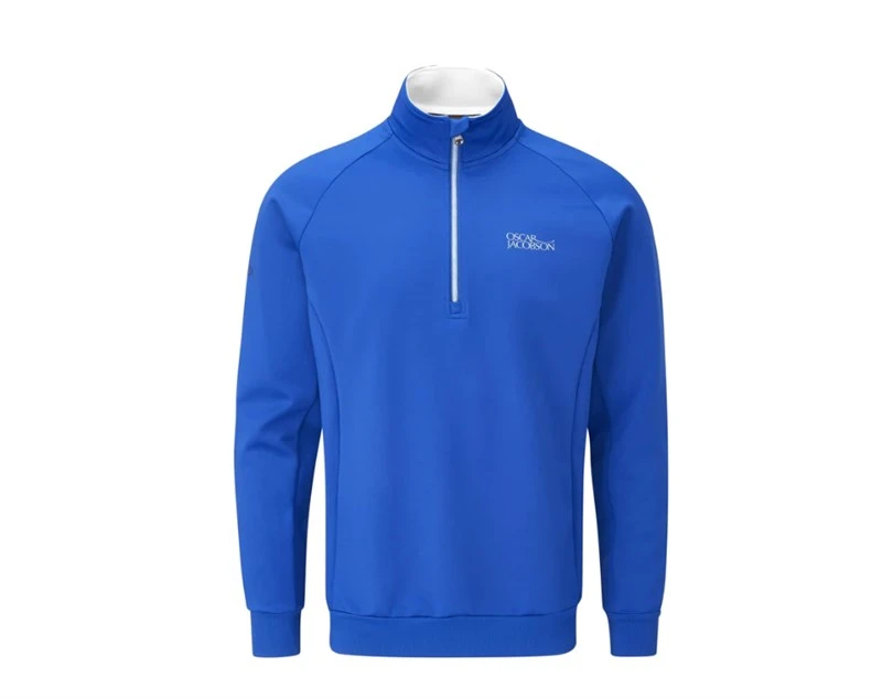 Oscar Jacobson Trent Tour Mens Sweater Electric Blue 1 Oscar Jacobson Trent Tour Mens Sweater Electric Blue