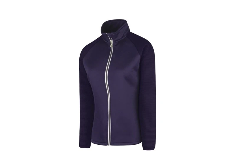 Island Green Ladies Sweater With Raglan Sleeves Plum 1 Island Green Ladies Sweater With Raglan Sleeves Plum