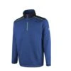Island Green Mens Sweater With Seam Pockets Royal Blue  