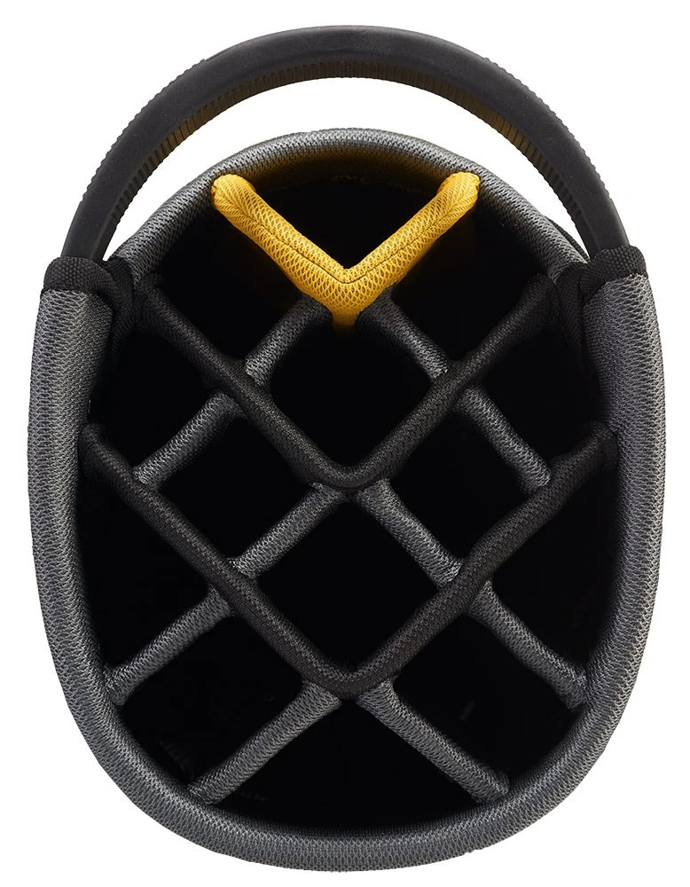 Powakaddy X-Lite Edition Cart Bag 2022 Black/Gunmetal/Yellow 3 Powakaddy X-Lite Edition Cart Bag 2022 Black/Gunmetal/Yellow - Image 3