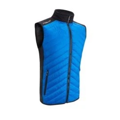 Proquip Chevron Quilted Gilet Blue/Black  