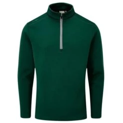 Ping Ramsey Half Zip Fleece Golf Sweater Pine