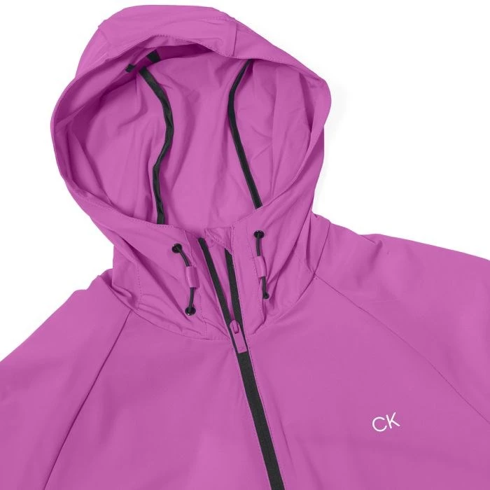 Calvin Klein Golf Arena Ladies Golf Windbreaker Orchid 3 Calvin Klein Golf Arena Ladies Golf Windbreaker Orchid - Image 3