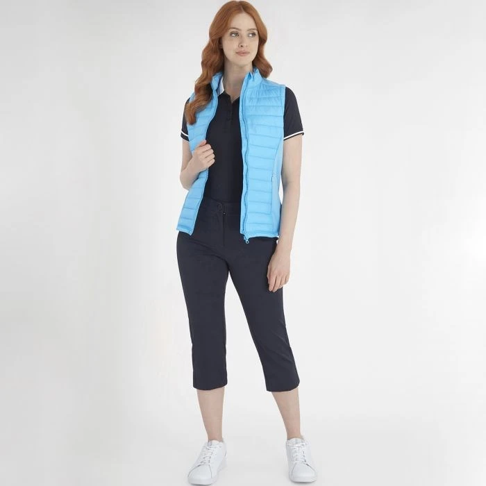 Calvin Klein Golf Hutchinson Ladies Golf Hybrid Gilet Heritage Blue 2 Calvin Klein Golf Hutchinson Ladies Golf Hybrid Gilet Heritage Blue - Image 2