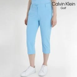 Calvin Klein Golf Raritan Ladies Golf Capri Heritage Blue  