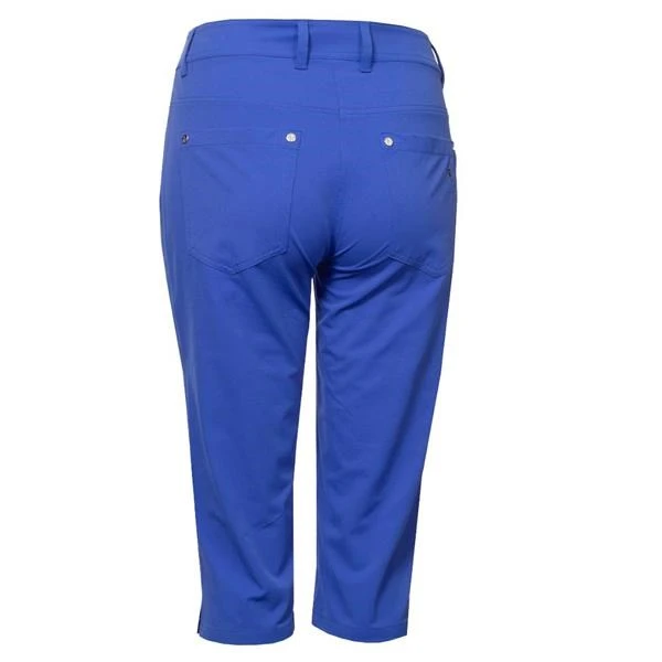 Green Lamb Tasha Ladies Pedal Pushers Cornflow 2 Green Lamb Tasha Ladies Pedal Pushers Cornflow - Image 2