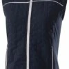 Island Green Ladies Lightweight Padded Golf Gilet Navy  