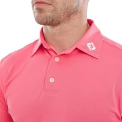 FootJoy Stretch Pique Polo Shirt Watermelon   -Golf Sales Store 43497 4
