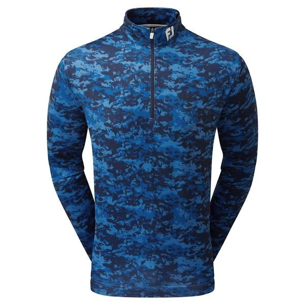 FootJoy Cloud Camo Midlayer Navy 1 FootJoy Cloud Camo Midlayer Navy