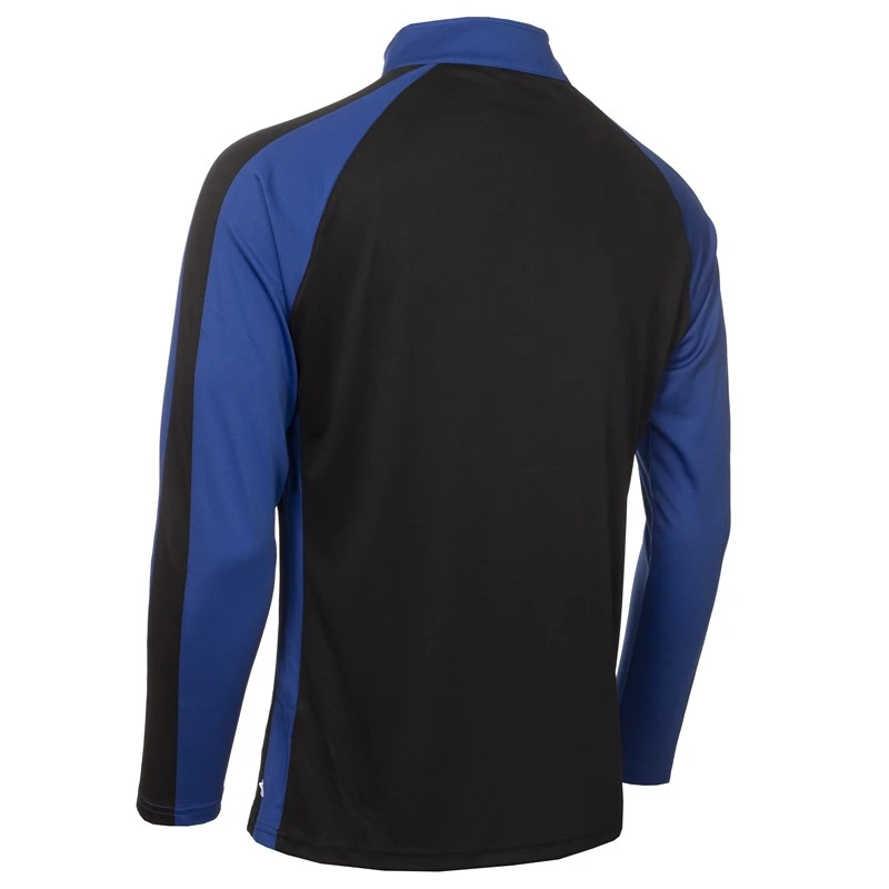 Calvin Klein Golf Drive 1/4 Zip Mens Golf Sweater Black/Cobalt 8 Calvin Klein Golf Drive 1/4 Zip Mens Golf Sweater Black/Cobalt - Image 8