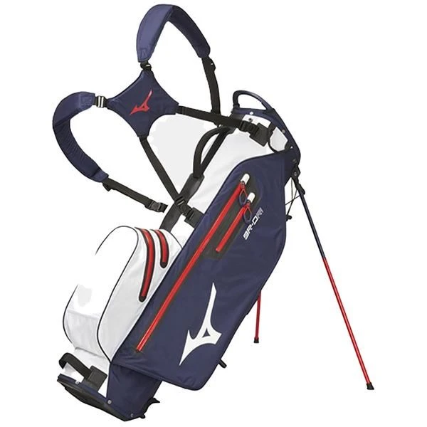 Mizuno BR-DRI FY21 Stand Bag Navy/White 1 Mizuno BR-DRI FY21 Stand Bag Navy/White