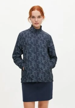 Rohnisch Packable Ladies Wind Jacket Space Dot Navy Â