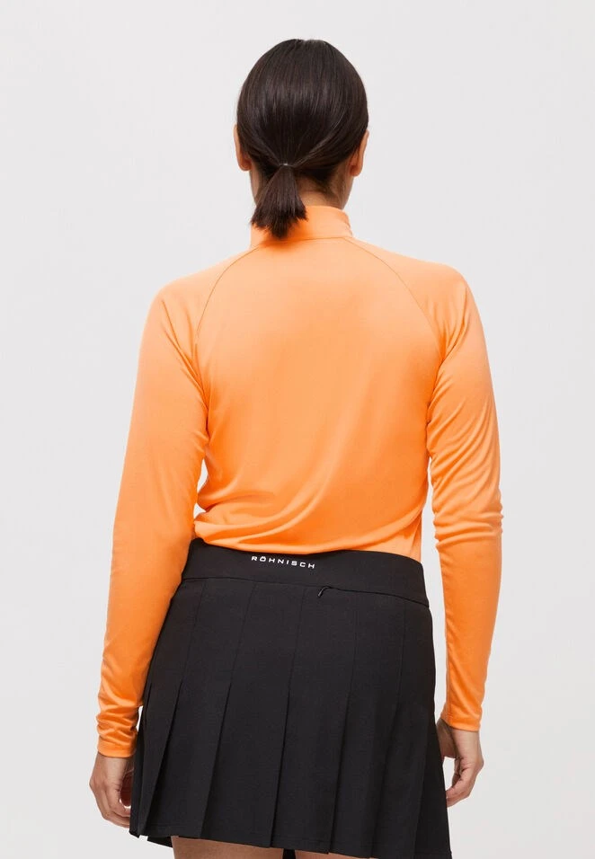 Rohnisch Addy Ladies Long Sleeve Blazing Orange 2 Rohnisch Addy Ladies Long Sleeve Blazing Orange - Image 2