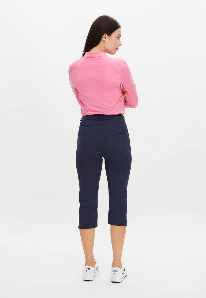 Rohnisch Chie Ladies Capri Navy 2 Rohnisch Chie Ladies Capri Navy - Image 2