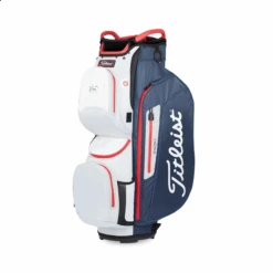 Titleist StaDry Cart 15 Bag Navy/White/Red