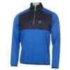 Calvin Klein Golf Forest Lake Half Zip Mens Sweater Ocean Blue  