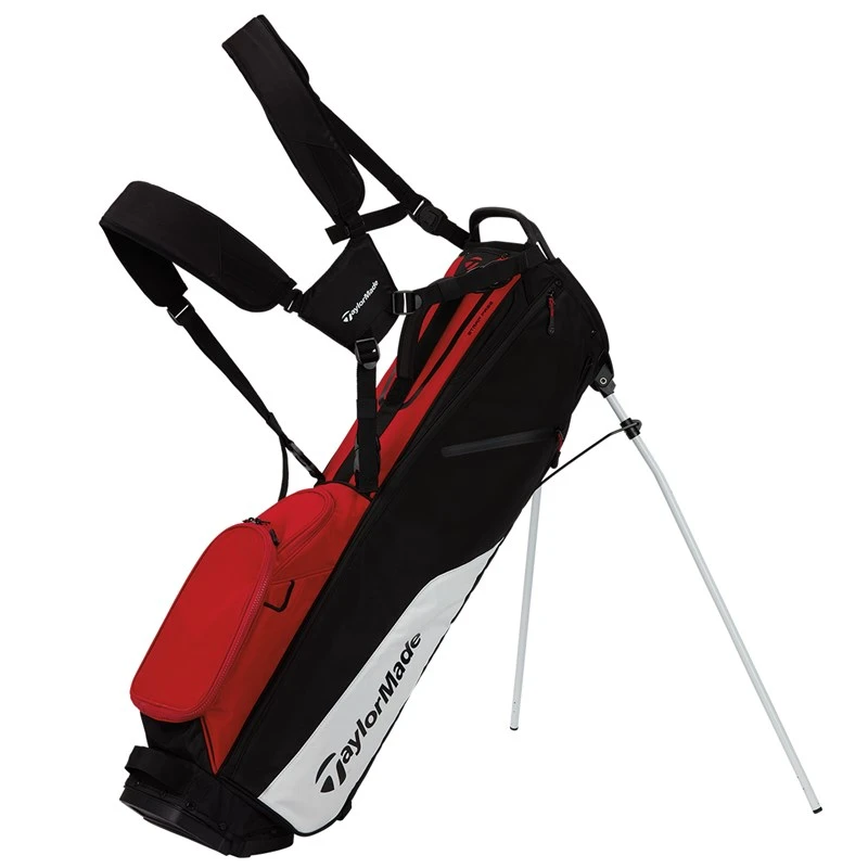TaylorMade Tm23 Flextech Lite Driver Stand Bag Red/Black/White 1 TaylorMade Tm23 Flextech Lite Driver Stand Bag Red/Black/White