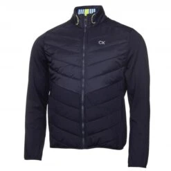 Calvin Klein Golf 17 Mile Drive Mens Hybrid Navy Jacket  