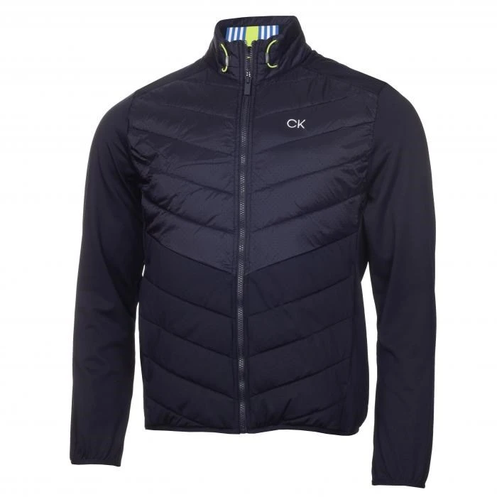 Calvin Klein Golf 17 Mile Drive Mens Hybrid Navy Jacket 1 Calvin Klein Golf 17 Mile Drive Mens Hybrid Navy Jacket