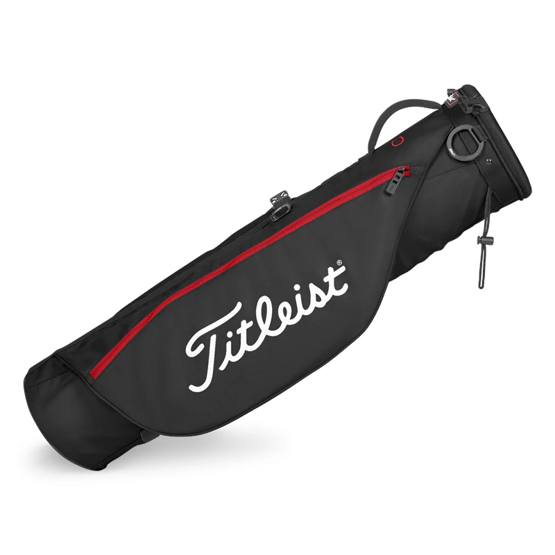 Titleist Carry Bag Black/Black/Red 1 Titleist Carry Bag Black/Black/Red