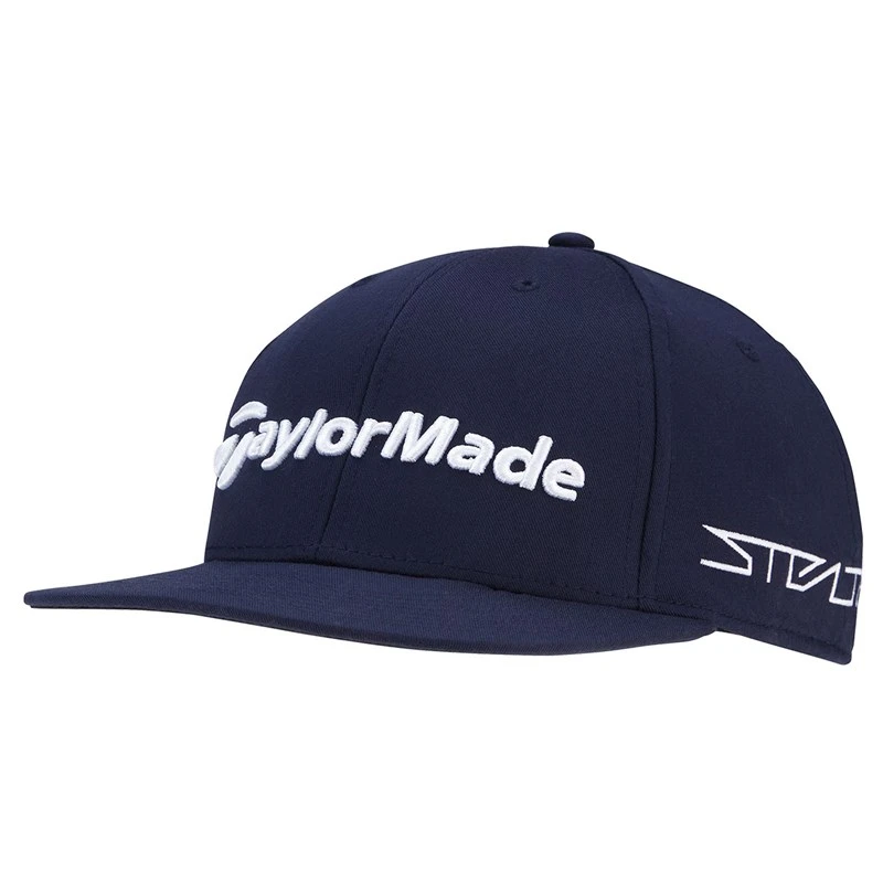 TaylorMade Tm23 Tour Flatbill Cap Navy 1 TaylorMade Tm23 Tour Flatbill Cap Navy