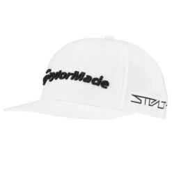 TaylorMade Tm23 Tour Flatbill Cap White  