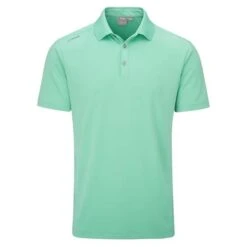 Ping Lindum Mens Golf Polo Shirt Aquarius