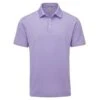 Ping Lindum Mens Golf Polo Shirt Violet  