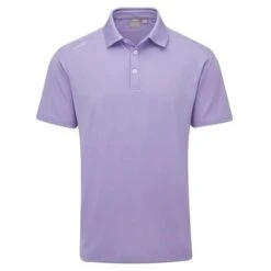 Ping Lindum Mens Golf Polo Shirt Violet